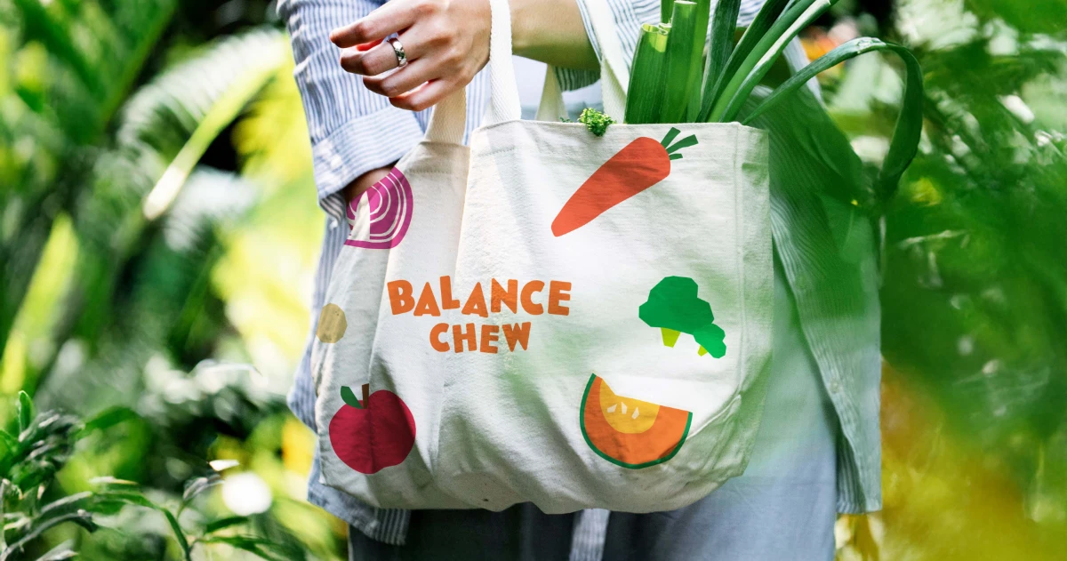 Balance Chew 반려동물 간식 브랜드 아이덴티티 디자인 사례