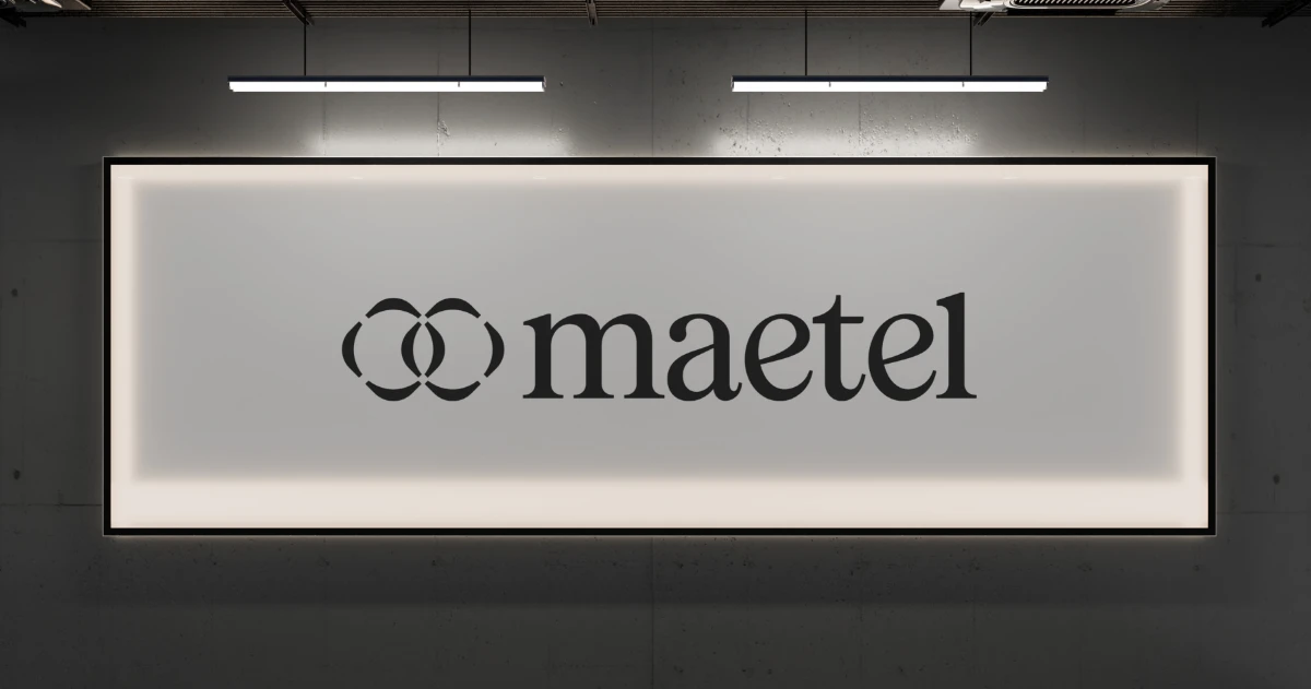maetel LinkedIn 기반 B2B 세일즈 브랜드 아이덴티티 및 로고 디자인