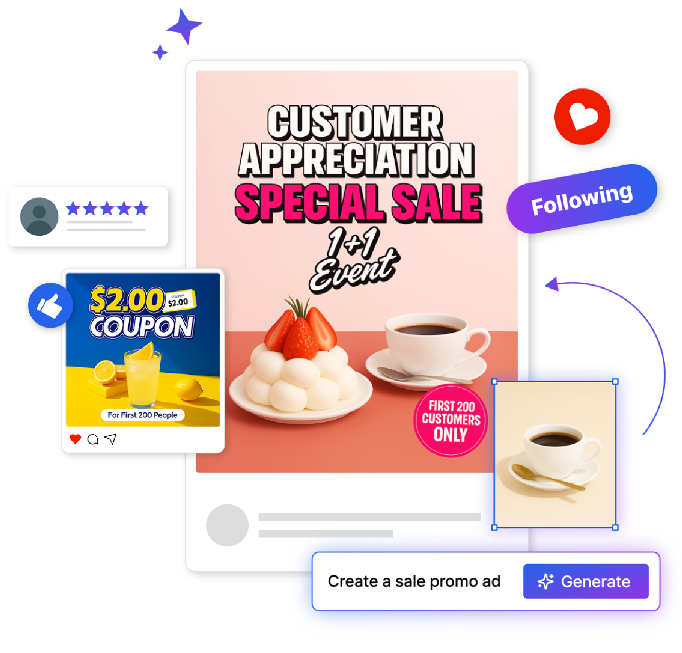 Marketing design image