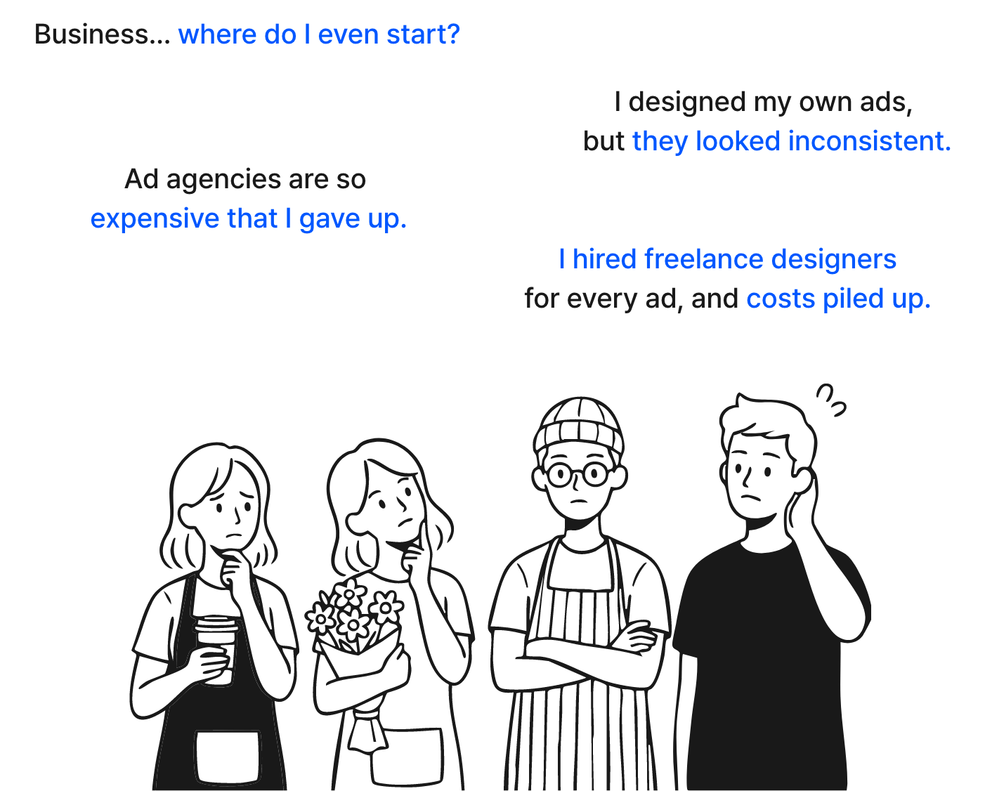 AI Marketing Design Promotion Illustration Small Business Advertising Free