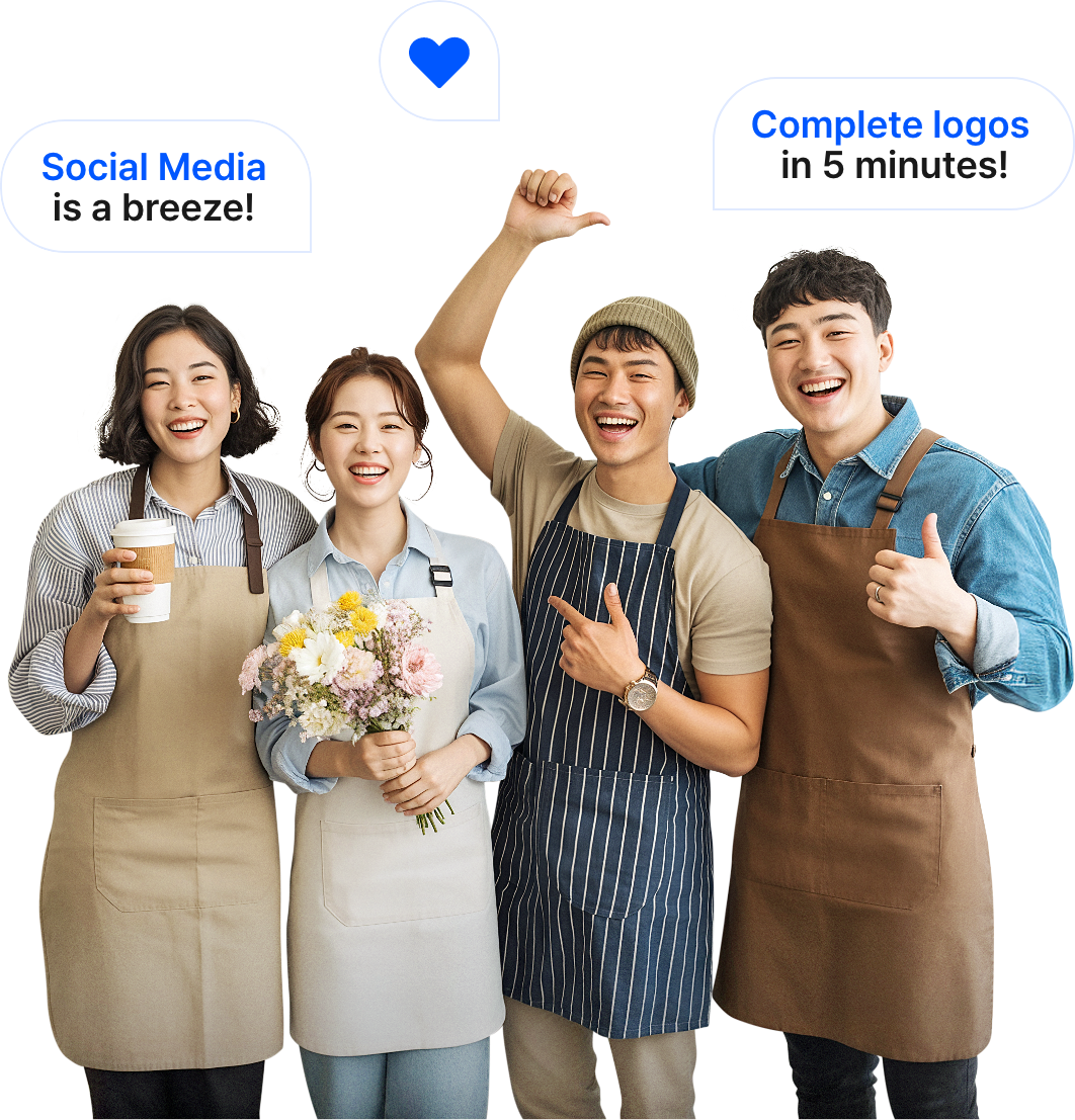 Dashboard showing AI branding analytics