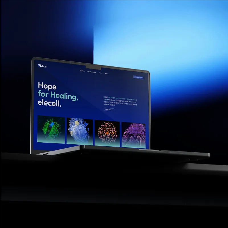 Eleksel brand ad mockup