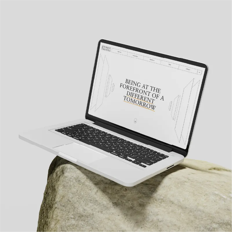 Reverant Partners brand ad mockup