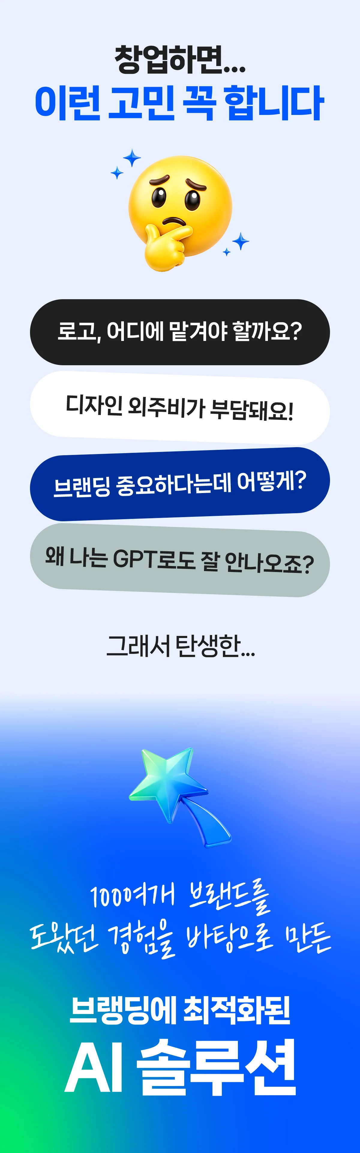 요비 AI 브랜드 로고 생성 — 몇 초 만에 완성되는 전문적인 로고